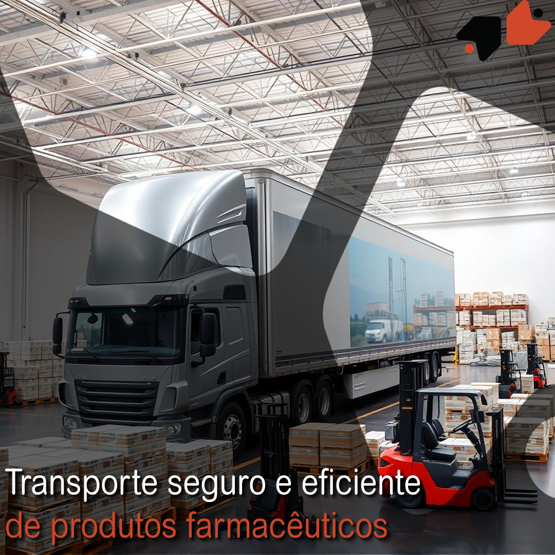 Transporte seguro e eficiente de produtos farmacêuticos