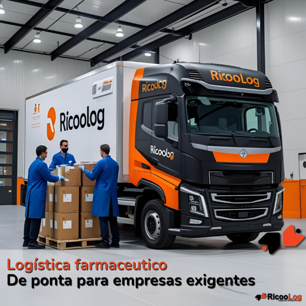 Logística farmaceutico de ponta para empresas exigentes